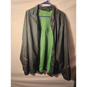 Starter Mens Track Jacket gray Zipper Zips Size XL 46/48 Light‎ Weight